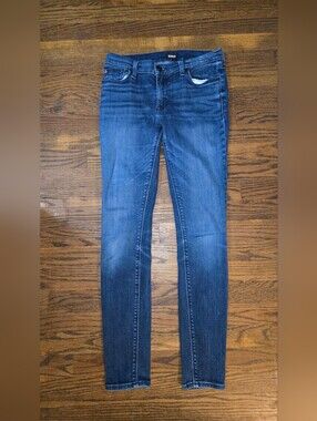 Hudson Jeans Women's Skinny Jeans in Dark Blue Wash